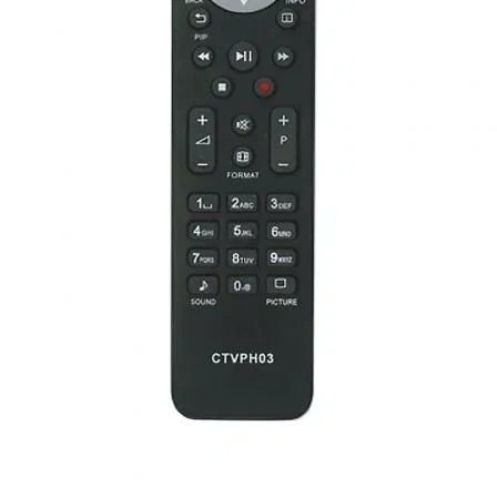 Philips Compatible Mando para TV CTVPH03 - Mando a Distancia Universal Compatible con Modelos Philips RC-400, RC-5536, RC-7802, RC-7959, RC-8205 y Más Philips Compatible Mando para TV CTVPH03 - Mando a Distancia Universal Compatible con Modelos Philips RC-400, RC-5536, RC-7802, RC-7959, RC-8205 y Más